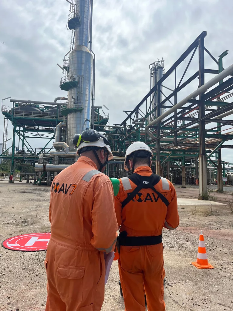 InspectionPétrochimieIndustrieDronePétroleChimie