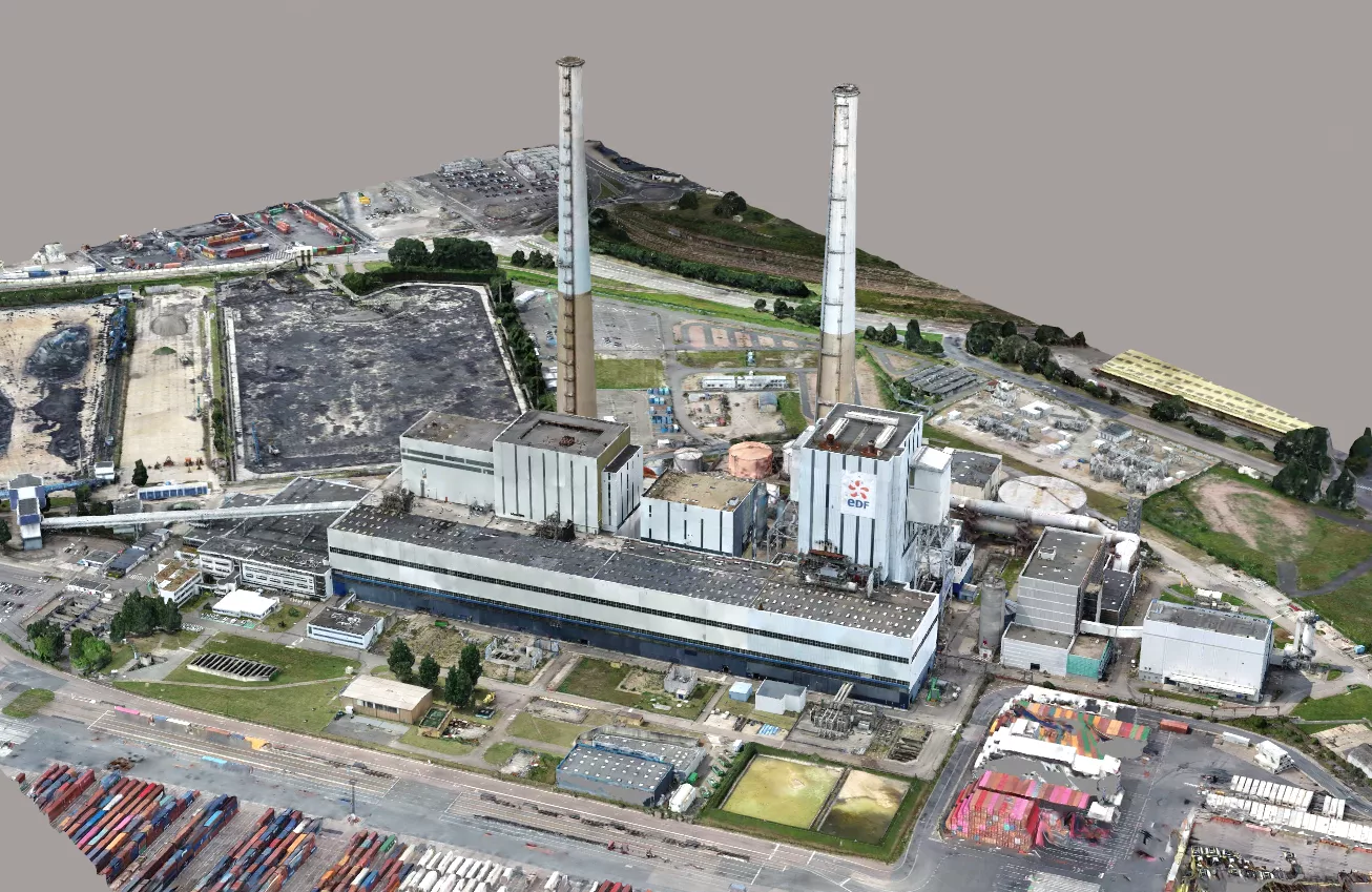 Digitalisation jumeaux numériques modèle 3D LIDAR Nuage de point