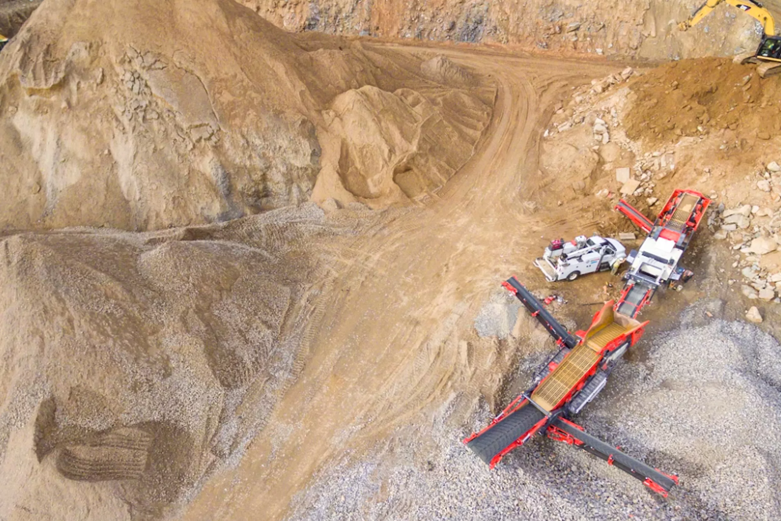 inspection carrièreconstruction dronecimenterieusine béton