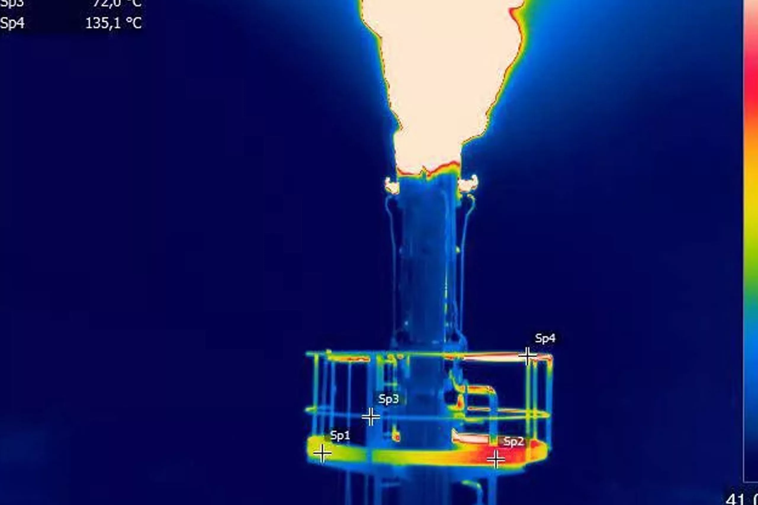 Inspection thermiqueInspection de torcheDroneoffshore pétrochimie